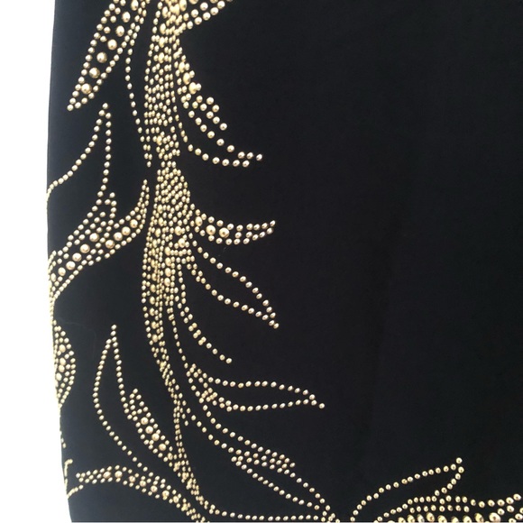 🌿 WAYNE COOPER 🌿 women’s sleeveless shift dress with beaded detail size 8 - Picture 4 of 7